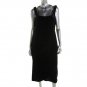Alex Evenings Evening Gown Prom Black Velvet With Jacket