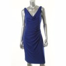 Ralph Lauren Dress SALE Special Occasion Party NWT Sapphire Blue Size 10