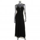 Onyx Nite  SALE Black Evening Gown Prom Dress NWT