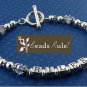 Personalized Mommy Mother Mom Bracelet~1 Name~1 Strand~Sterling Silver