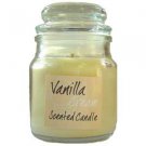 Vanilla Cream 20-24hr Scented Candle Jars. Pack of 6 (1.90 each)