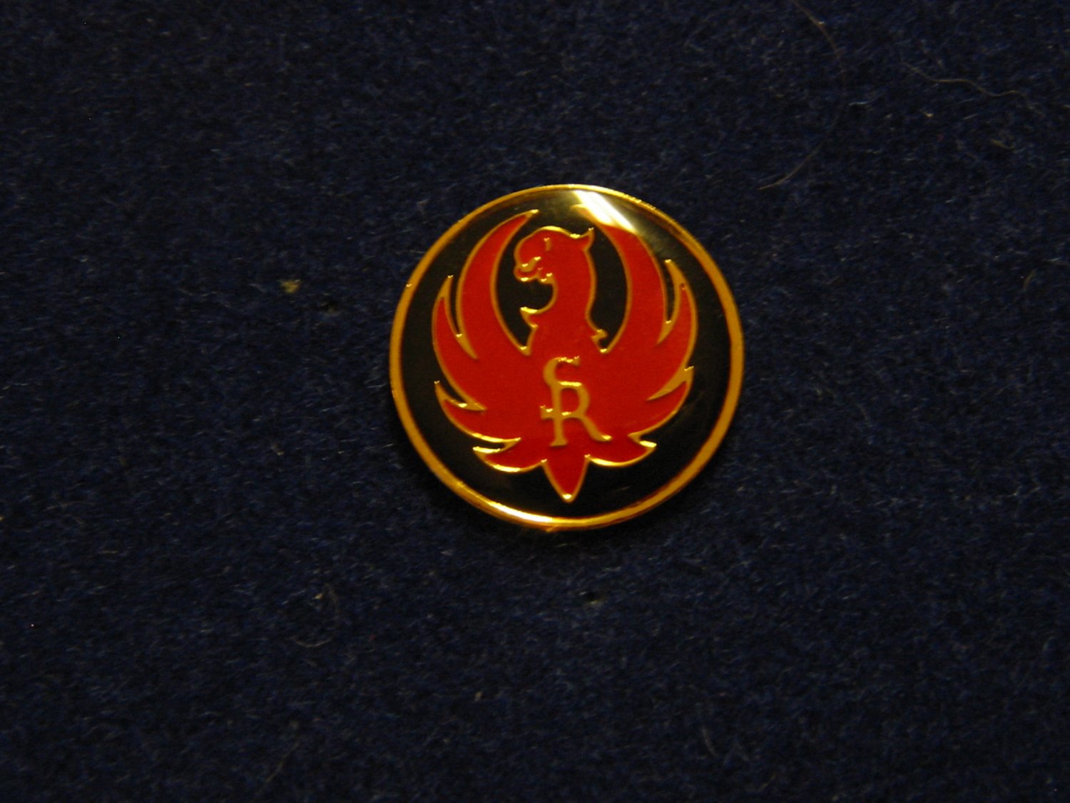 Strum Ruger "SR" Nice Enamel Hat Lapel Tie Tack Tac Badge Gun Pin.