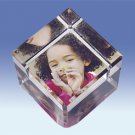 Personalized Photo Crystal Gift - Medium - Cube