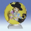 Personalized Photo Crystal Gift - Large Sunflower
