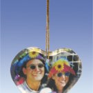 Personalized Glass Ornament Gift - Heart
