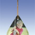 Personalized Glass Ornament Gift - Tear Drop