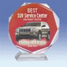 Personalized Photo Crystal Gift - Octagon