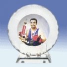 Personalized Photo Crystal Gift - Beveled Plate