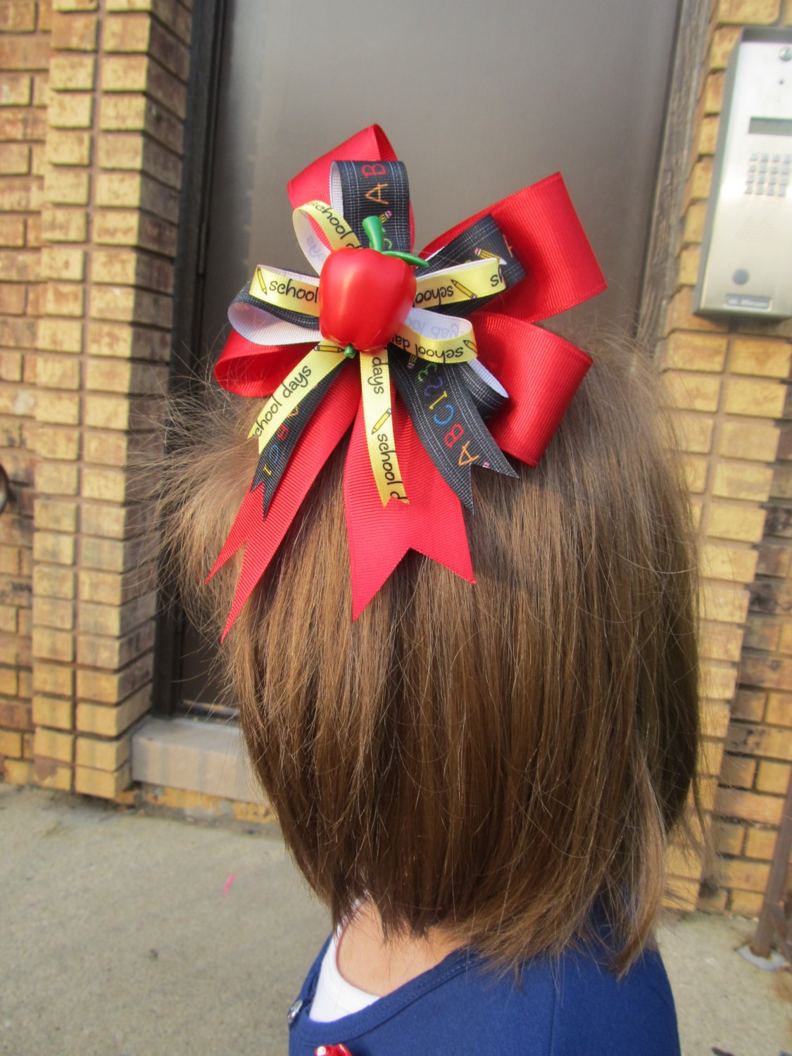Back to School Bow