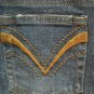 ONE TUFF BABE Womens Juniors Stretch Blue Jeans Straight Boot Pants Size 1 / 2