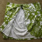 LANE BRYANT Womens Light Green Floral Cover Up Plus Size Skirt 14 Chk Measuremnt
