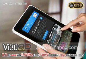 Onda Vi30 Deluxe - 8 inch Capacitive, Android 2.3 Tablet