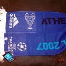 UEFA Champions League 2007 FINAL ORIGINAL SCARF BLUE
