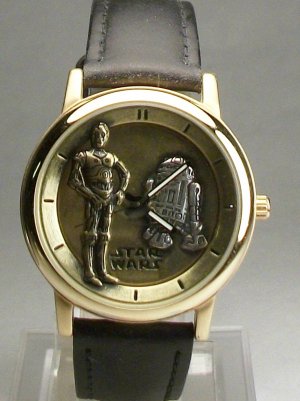 Limited  Edition Gold Very Rare Star Wars Watcn! Mint! Wow!