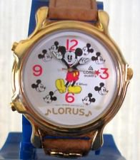 Disney Lorus Two Song Musical Mickey Mouse Watch! ~New~ Hard To Find!