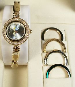 Disney Tinkerbell Watch with changeable bezels! HTF! Brand-new! Wow!
