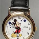New Disney Rare Stars Lorus Mickey Mouse Watch! Pts. To Time! HTF!
