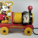 New Disney Limited Edition Fossil Mickey Mouse Watch With train!! COA! HTF! Neat