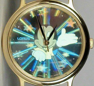 New Disney Womens Hologram Mickey Mouse Watch! Gorgeous!