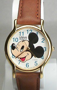 Disney Animated Moving Eyes Mickey Mouse Watch! New! Hard To Find!