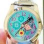 Disney Stunning Silver Eeyore Italian Charm Watch! New!