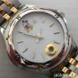 Disney Stunning Gold Silver Disney Catalog Mens Mickey Mouse Watch! New!