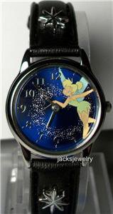 Disney New StarDust Tinkerbell Watch! Gorgeous Blue Dial! Rare