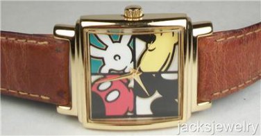 New Disney Fantasia Hands Pants Mickey Mouse Watch! Hard To Find!