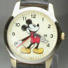 Brand-New Disney Mens Mickey Mouse Watch! With Date! HTF Retired!