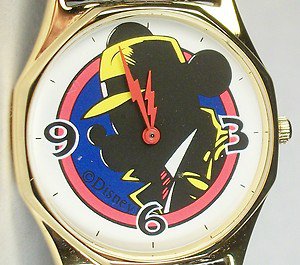 Disney Special Edition Dick Tracy Mickey Mouse Watch! New! Mick Tracey! HTF!