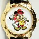 Disney Fireman Cast Members Mickey Mouse Watch! New! ONLY 250 EVER MADE!