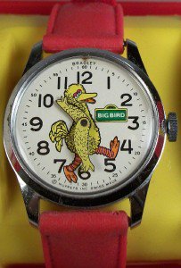 New BradleyTime Wind-up Big Bird Watch! Hard To Find!