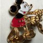 Disney Stunning Minnie and Mickey Mouse Sweater Pin! Beautiful! From 1960s!