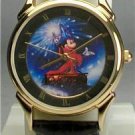 Disney Extremely Rare Artist Lassen Sorcerer Mickey Mouse Watch! New! HTF!