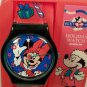 New! Disney Minnie Mouse Christmas Watch! HTF Adorable!
