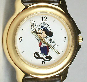Disney Policemen Security Cast Members Mickey Mouse Watch! New 250 EVER MADE