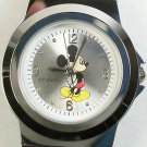 Disney Mickey Mouse Watch! New! HTF! Stunning Silver Band!