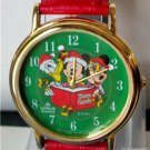 Disney Stunning Mickey Mouse Christmas Watch! New!