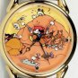 New Disney Two Gun Mickey Mouse Watch! Hard To Find!