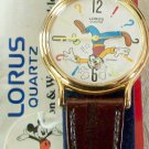 Brand-New Disney Lorus Animated Goofy Watch! Head is Secondhand! Rare! HTF!