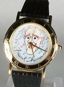 Disney Extremely Rare Artist Frank Thomas Walt Disney Watch! HTF Free Gift