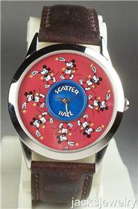 Disney Stunning Scatterball  Animated Mickey Mouse Watch! New! HTF!