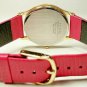 Brand-New Disney Mens Seiko Mickey Mouse Watch! With Date! Red Band! HTF!