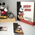 Disney Limited Edition Fossil Mickey Mouse Pocket Watch! Brand-New! HTF!