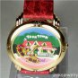 New Disney Rare Animated Train Toon Town Mickey Mouse Watch! Beautiful!