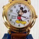 Disney Stunning Gold Lorus Talking Mickey Mouse Watch! New!