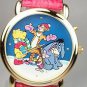 New Disney Rare Winnie Pooh, Eeyore and Tigger Christmas Watch! HTF!