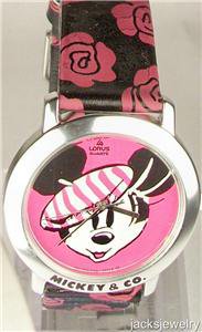 New Disney Rare EuroDisney Mickey Mouse Watch! HTF!