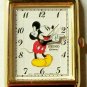 New Disney Gold Tanq PIE-EYED Seiko Mens Mickey Mouse Watch! HTF! GORGEOUS!