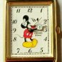 New Disney Gold Tanq PIE-EYED Seiko Mens Mickey Mouse Watch! HTF! GORGEOUS!